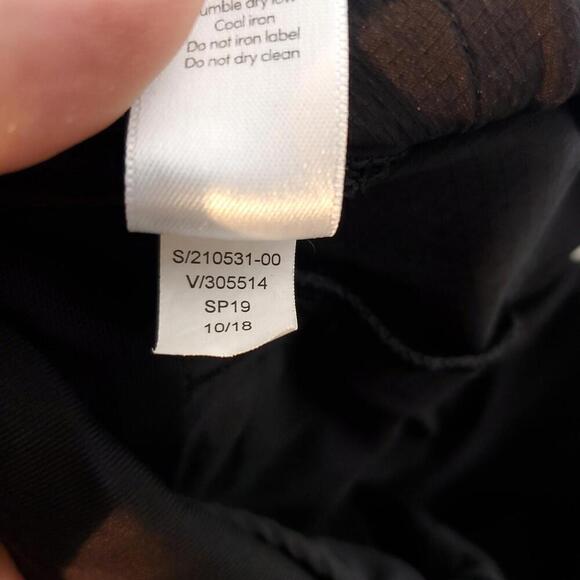 Athleta Pants Womens 2 Trekkie Hike Zip Pocket Pull Toggle Cuff Nylon Outdoors - Picture 2 of 11